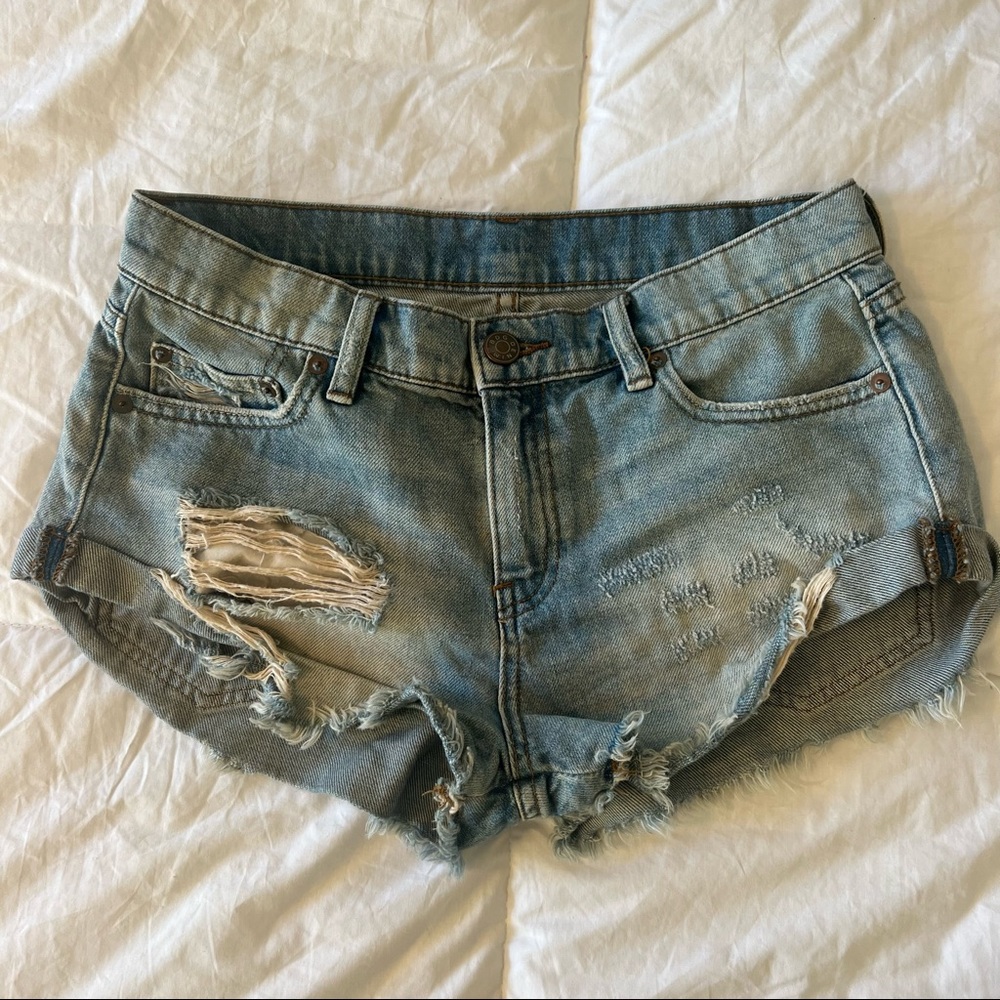BDG (Urban Outfitters) cutoff denim shorts